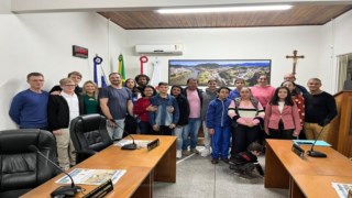 Posse dos Vereadores Mirins Posse dos Vereadores Mirins