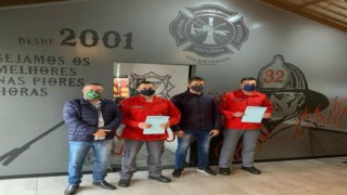 Heróis Voluntários recebem Moção de Aplausos da Câmara de Ascurra                                                                          Heróis Voluntários recebem Moção de Aplausos da Câmara de Ascurra